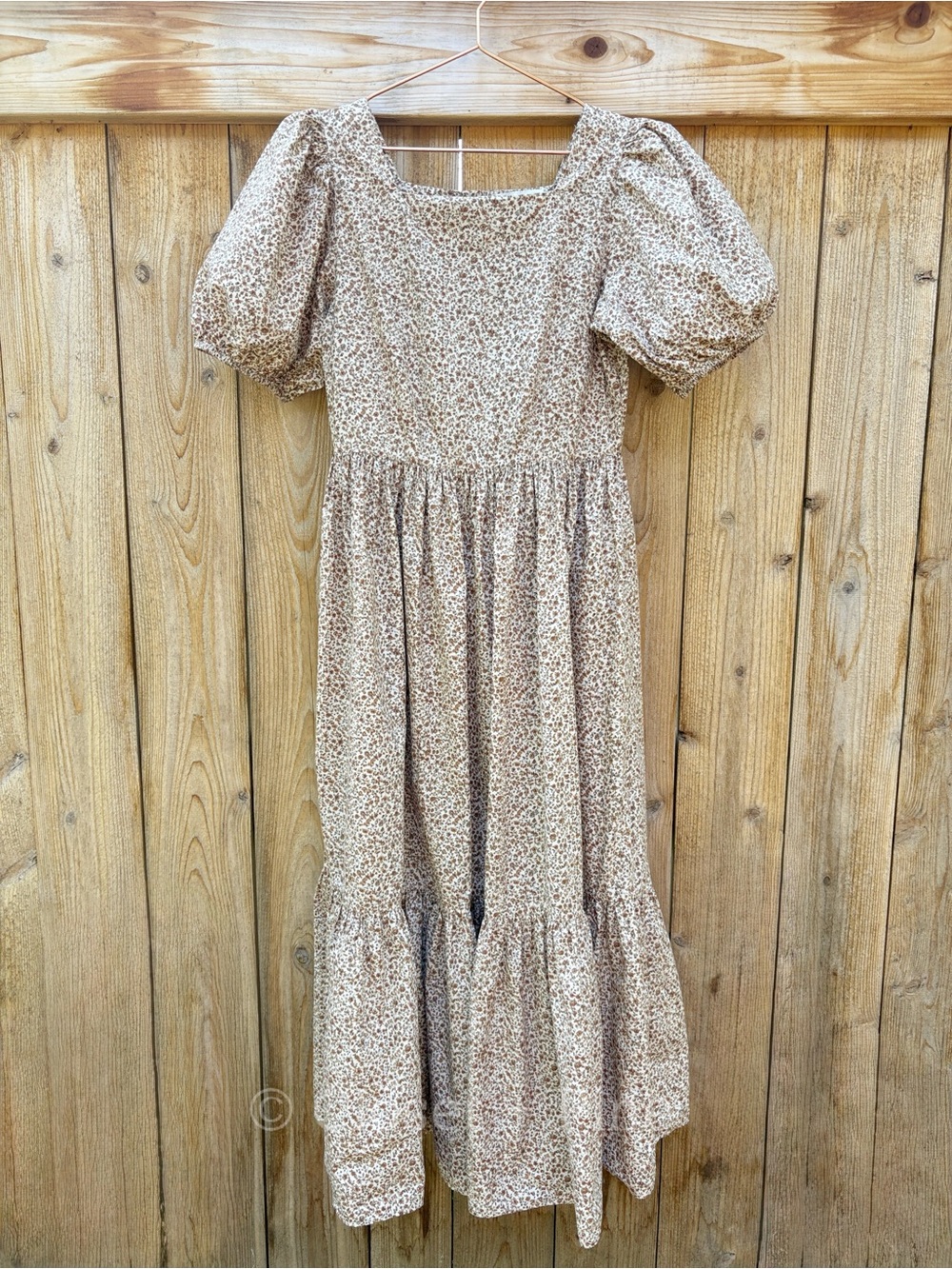 Doen Dune Dress Sienna Champignon Floral Size Small - Picture 3 of 16